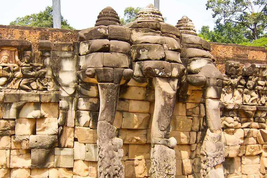 terrace of elephants