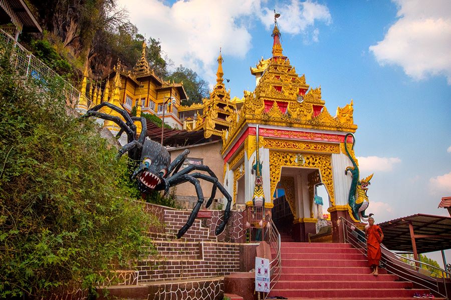 Shwe Oo Min Natural Cave Pagoda